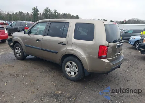 2011 Honda Pilot Lx from USA, damaged, VIN 5FNYF4H25BB033319